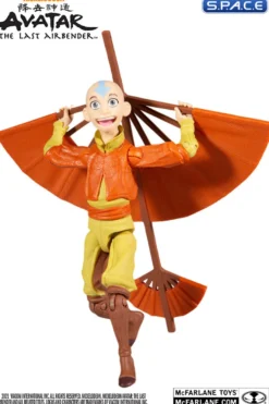 Aang with Glider