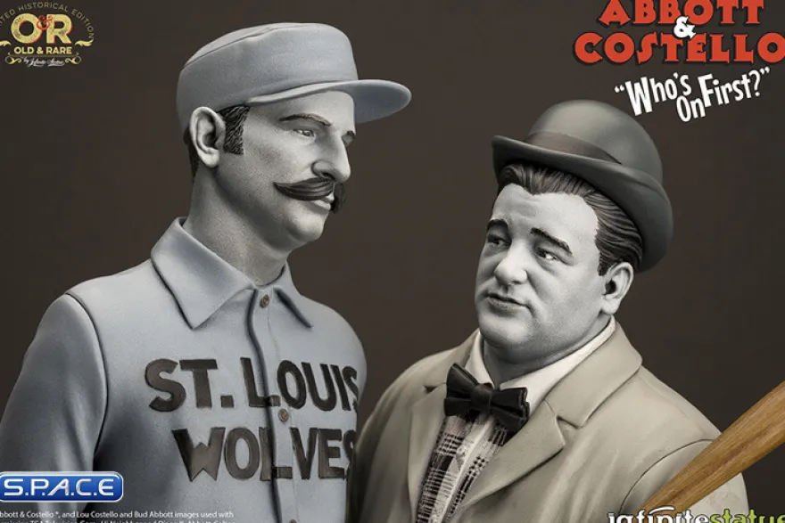 Abbott & Costello Old & Rare Statue