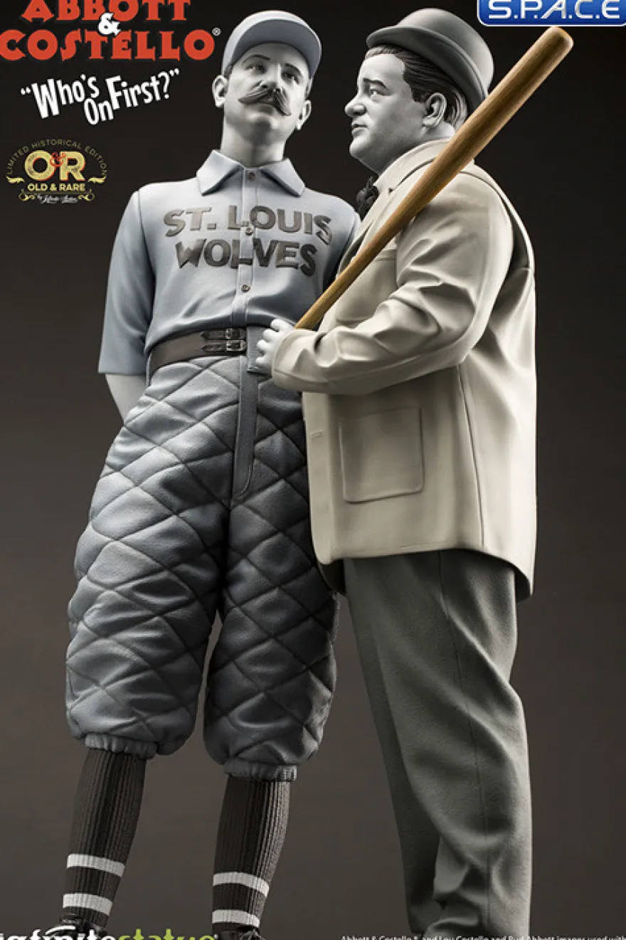Abbott & Costello Old & Rare Statue