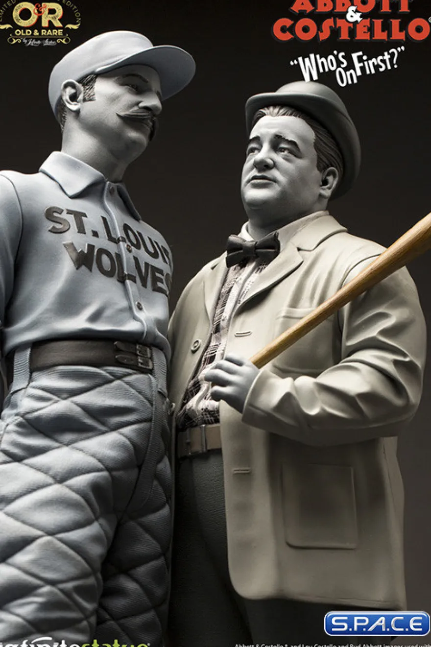 Abbott & Costello Old & Rare Statue