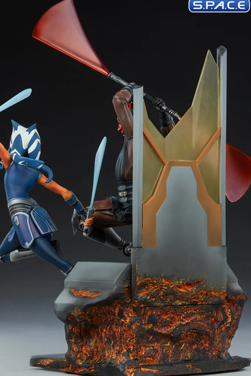 Ahsoka Tano vs. Darth Maul Diorama