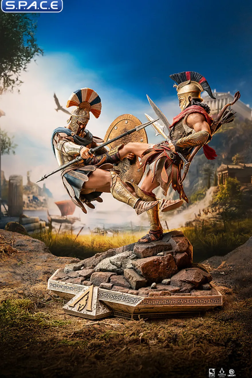 Alexios Spartan Kick Diorama