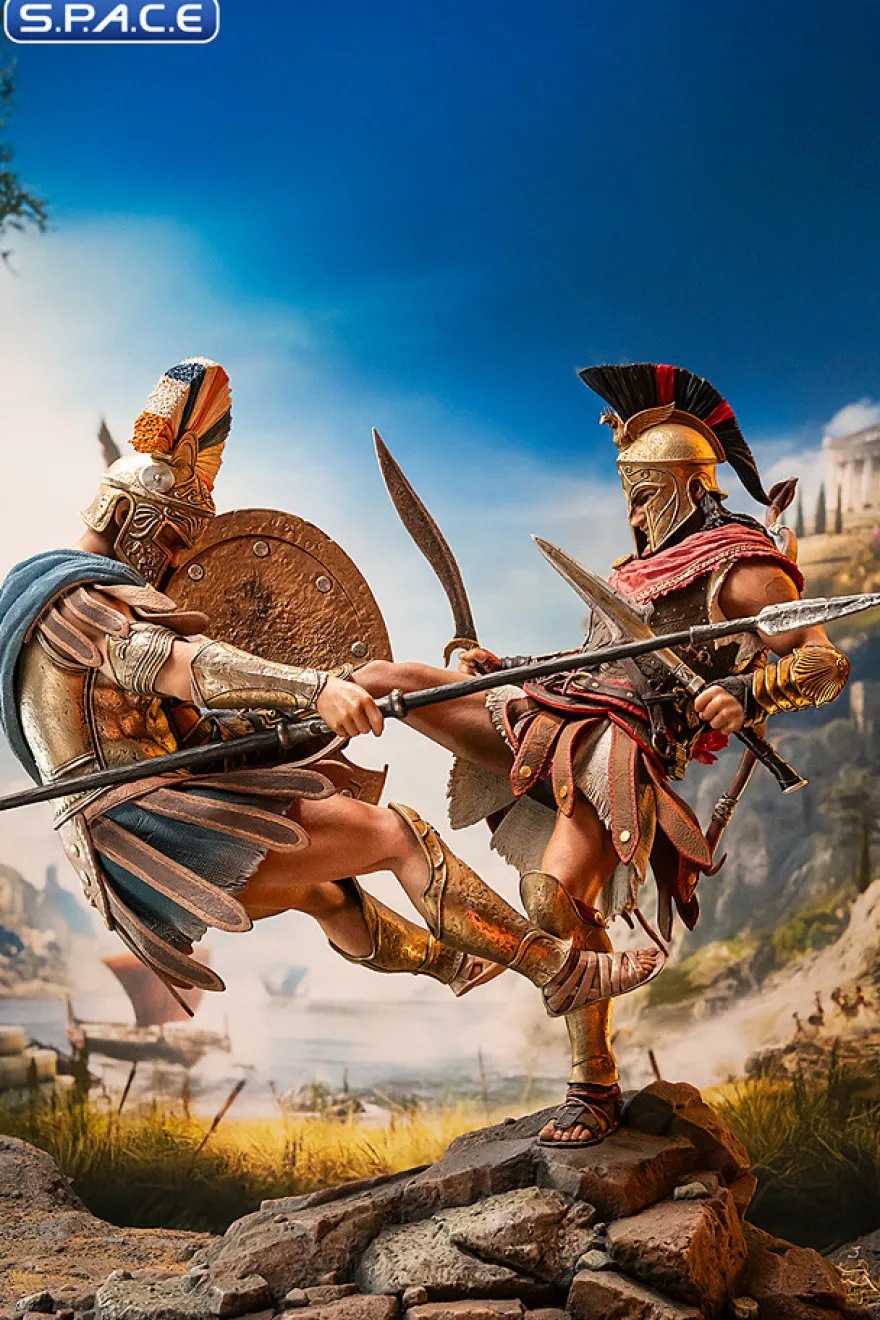 Alexios Spartan Kick Diorama