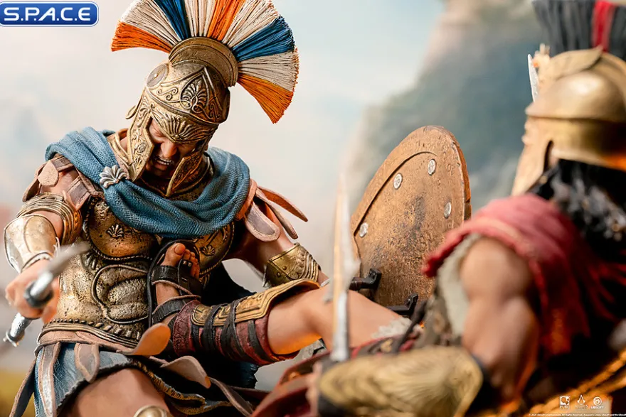 Alexios Spartan Kick Diorama