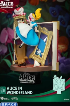 Alice in Wonderland Story Book Diorama Stage 077