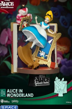 Alice in Wonderland Story Book Diorama Stage 077