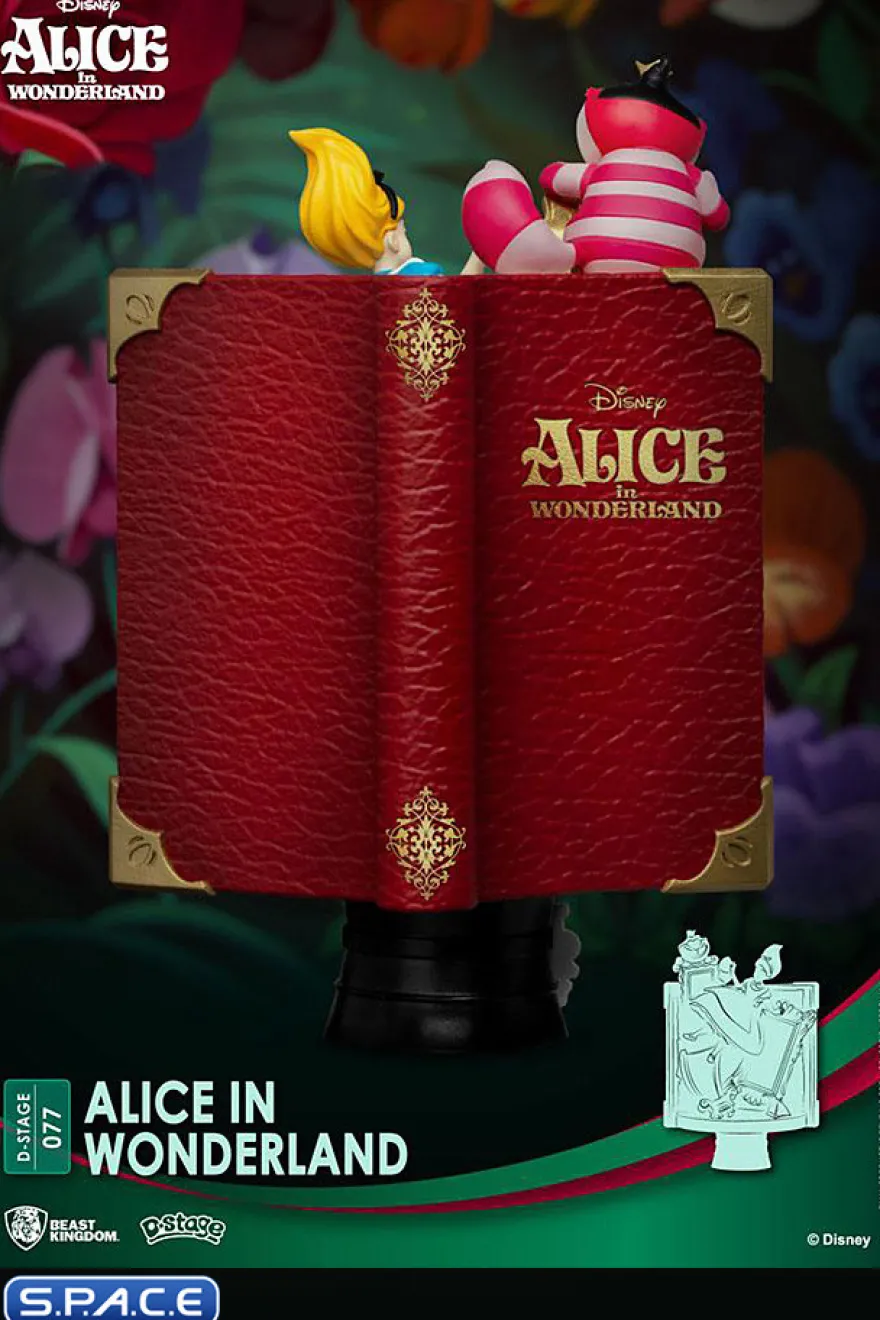 Alice in Wonderland Story Book Diorama Stage 077