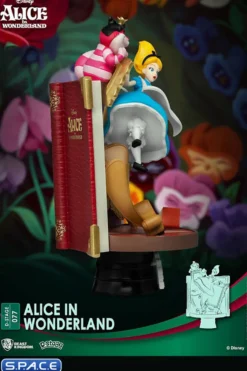 Alice in Wonderland Story Book Diorama Stage 077