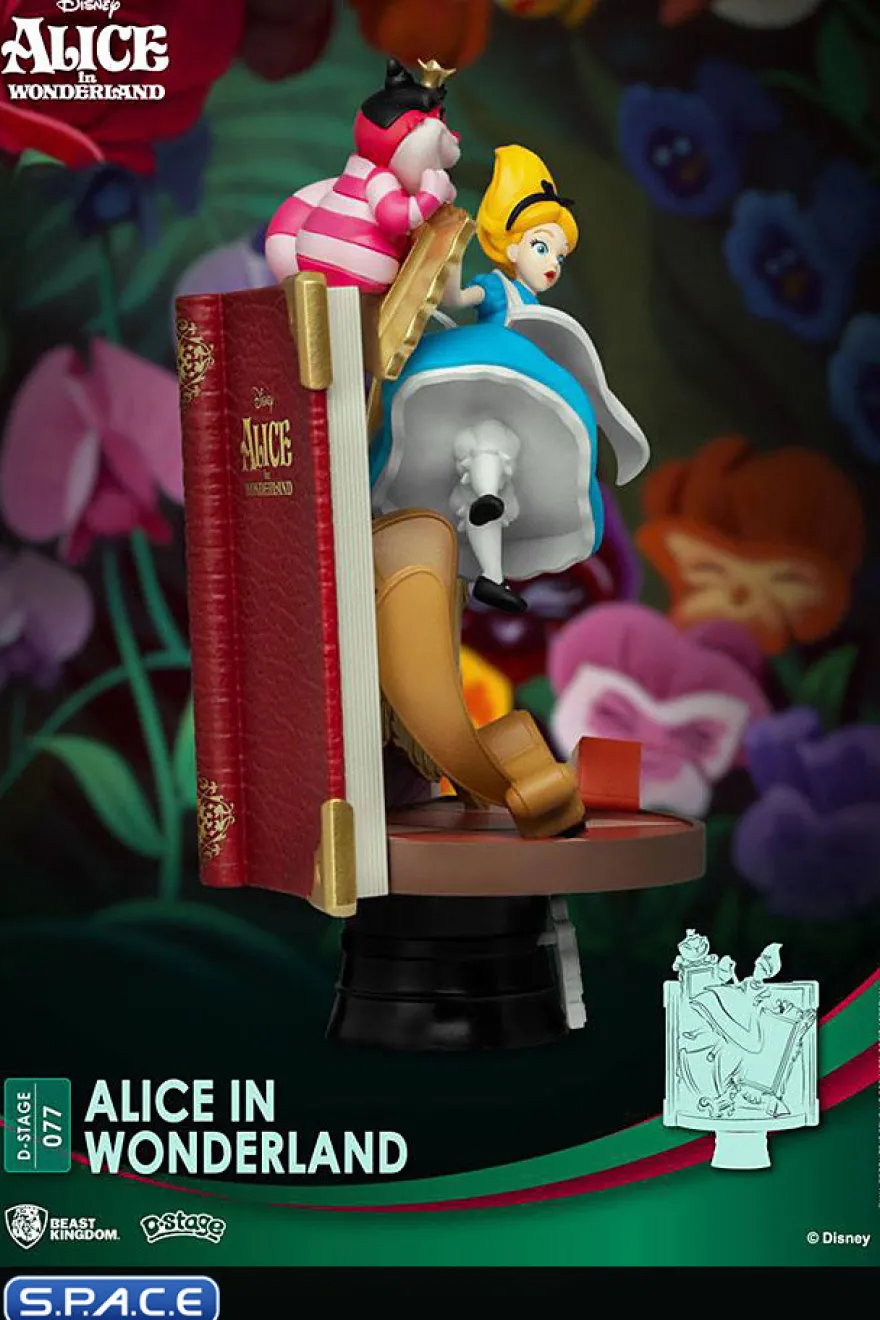 Alice in Wonderland Story Book Diorama Stage 077