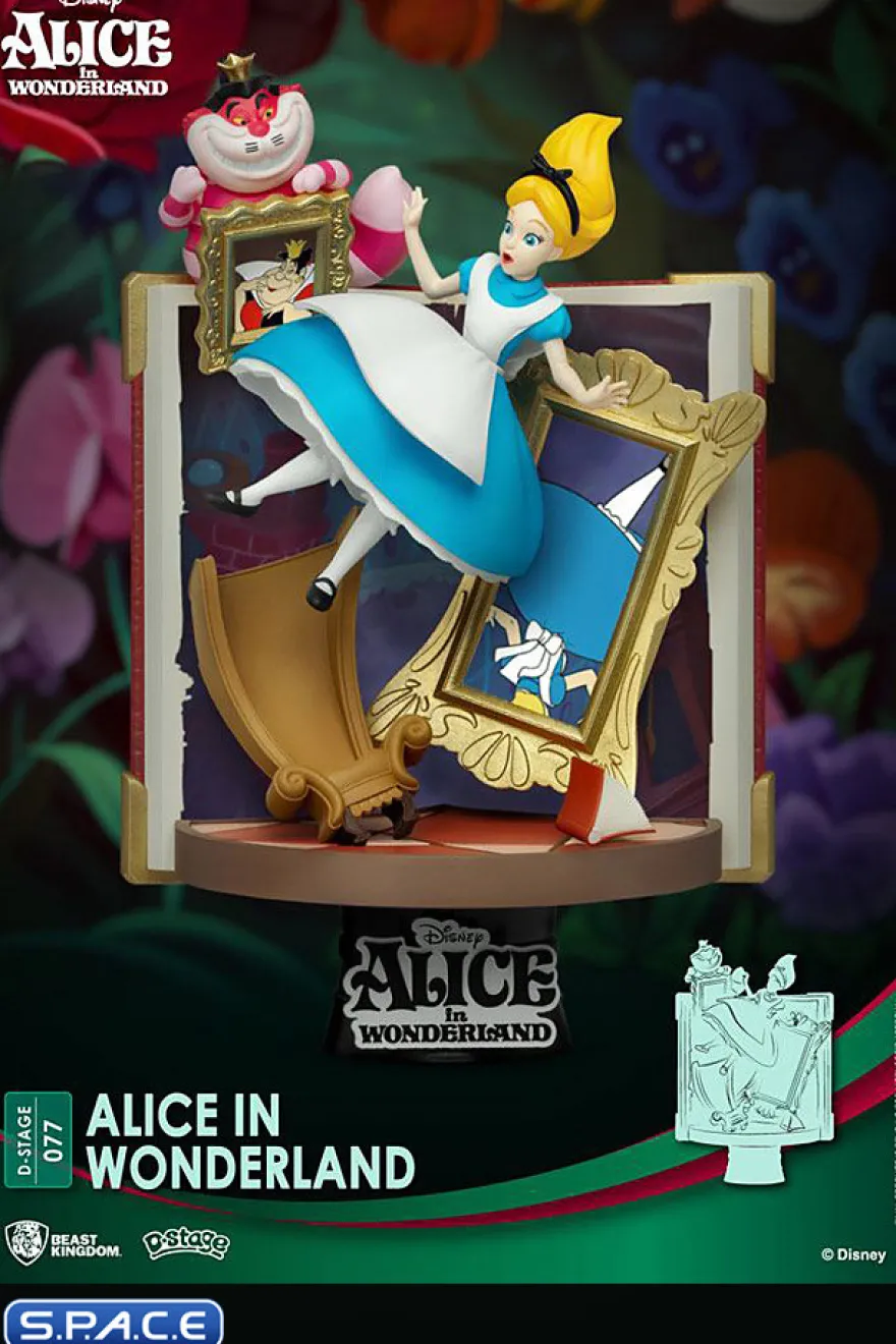 Alice in Wonderland Story Book Diorama Stage 077