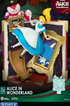 Alice in Wonderland Story Book Diorama Stage 077