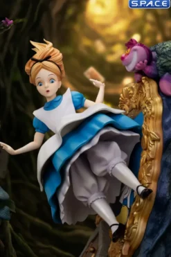 Alice & The Ceshire Cat Master Craft Statue