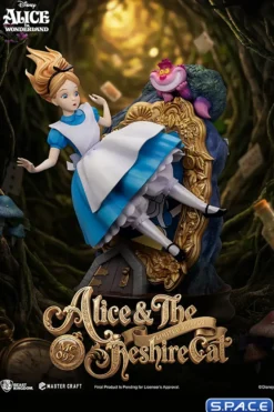 Alice & The Ceshire Cat Master Craft Statue