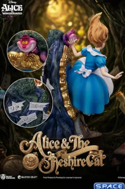 Alice & The Ceshire Cat Master Craft Statue