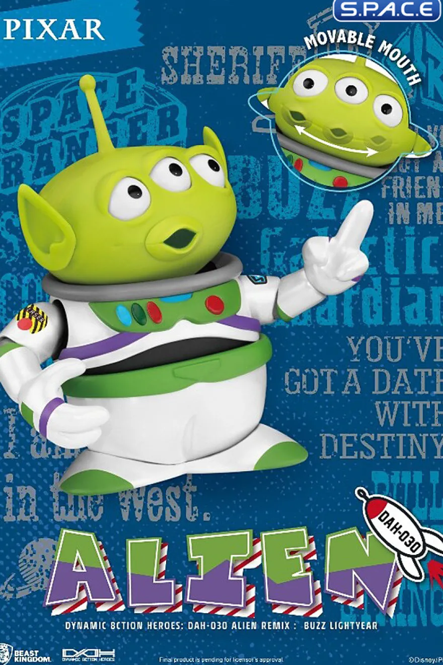 Alien Remix Buzz Lightyear Dynamic 8ction Heroes