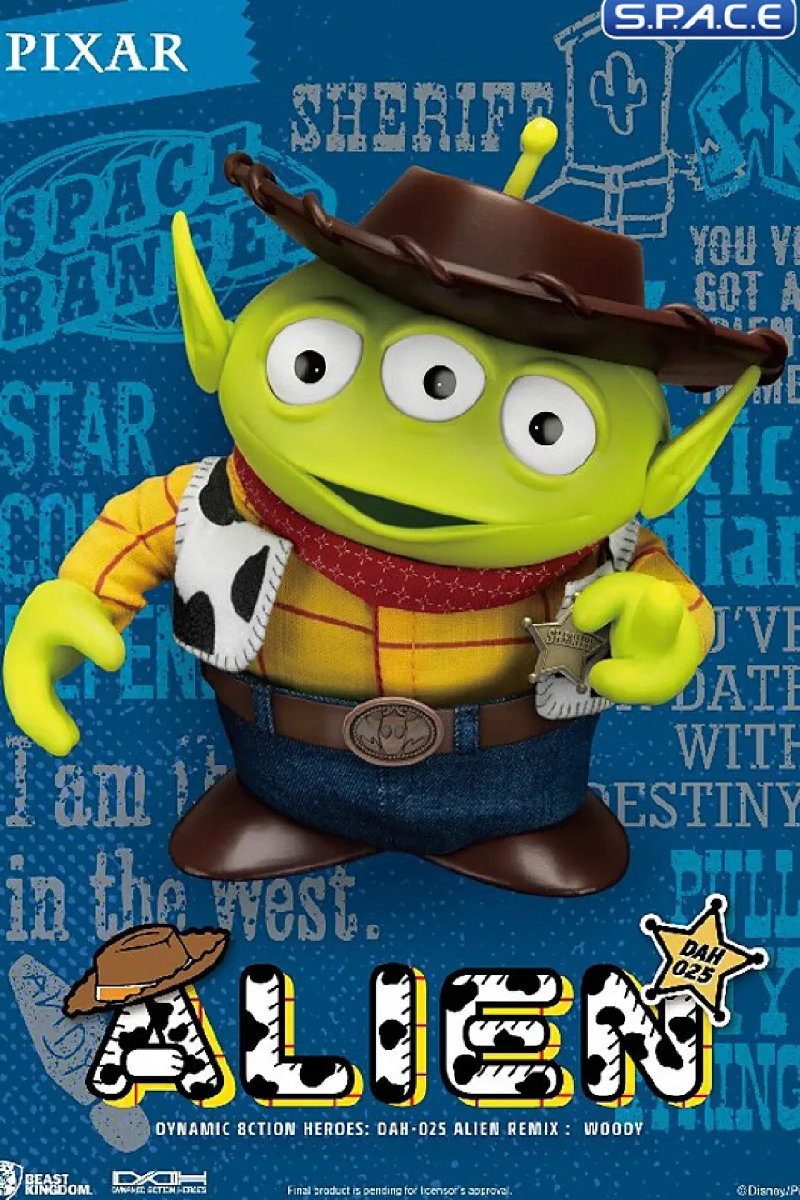 Alien Remix Woody Dynamic 8ction Heroes