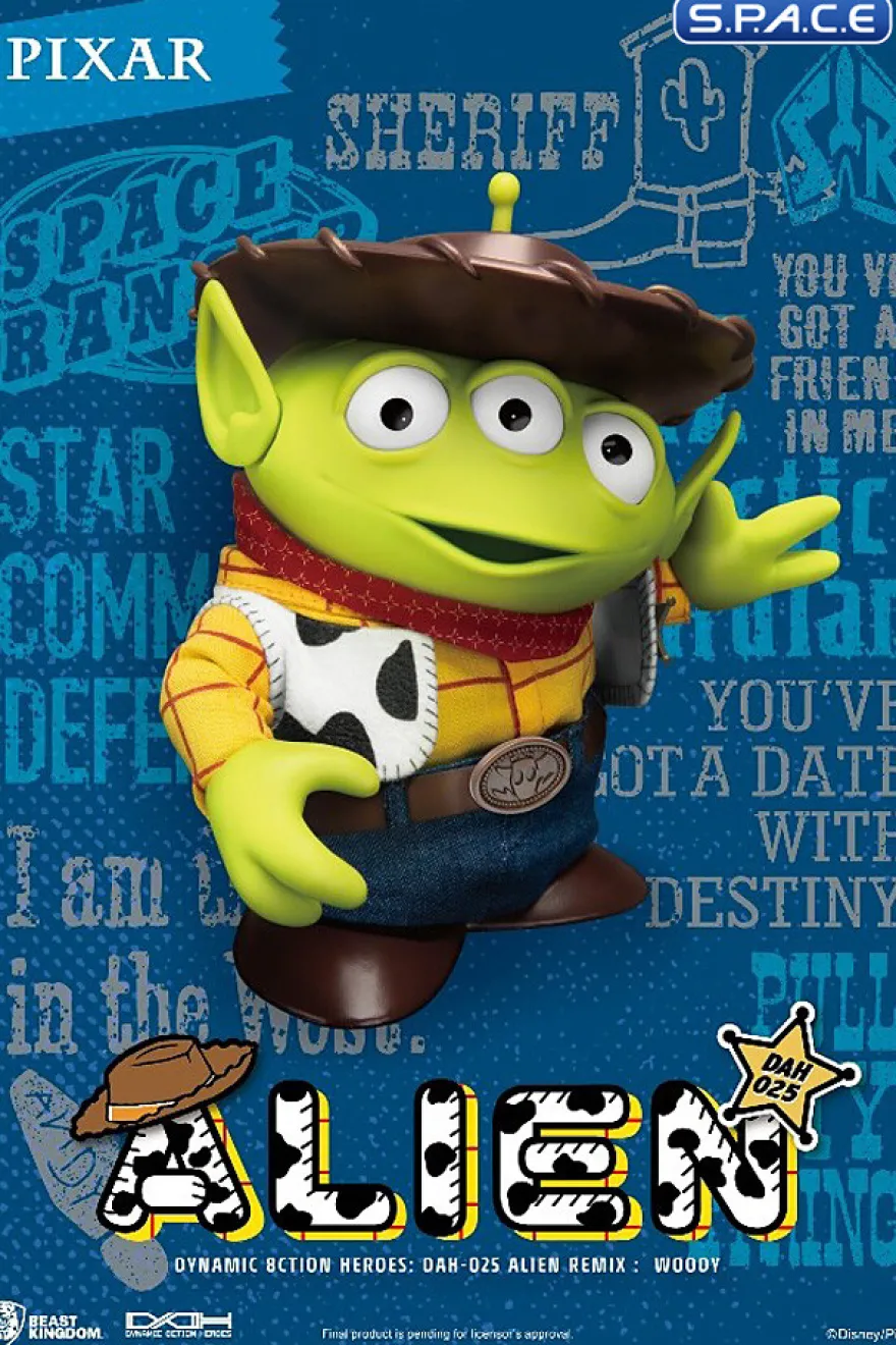 Alien Remix Woody Dynamic 8ction Heroes