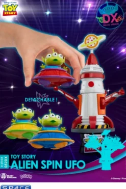 Alien Spin Ufo Diorama Stage 052