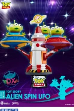 Alien Spin Ufo Diorama Stage 052
