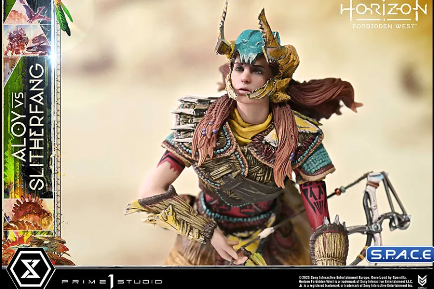 Aloy vs. The Slitherfang Ultimate Diorama Masterline Statue