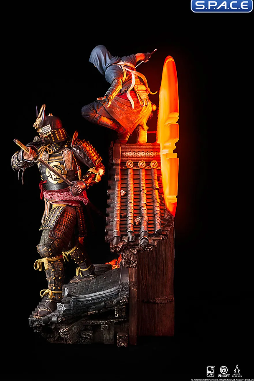 Animus Naoe & Yasuke Statue