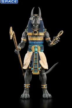 Anubis »Gods of Ancient Egypt« - black & blue