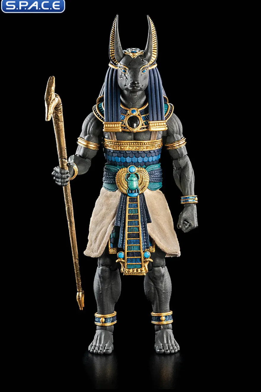 Anubis »Gods of Ancient Egypt« - black & blue