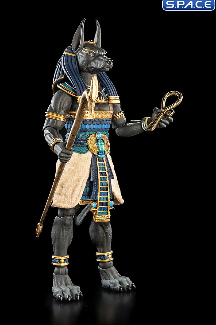 Anubis »Gods of Ancient Egypt« - black & blue