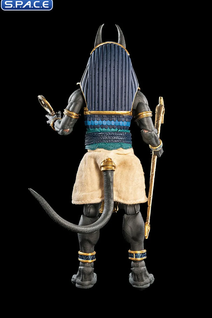 Anubis »Gods of Ancient Egypt« - black & blue