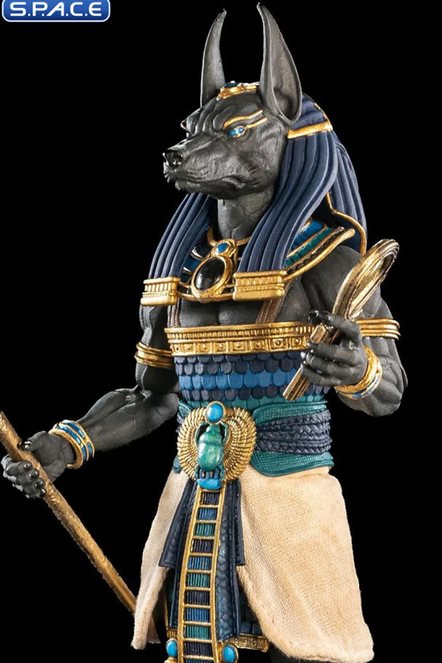 Anubis »Gods of Ancient Egypt« - black & blue