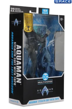 Aquaman Stealth Suit with Topo from Aquaman and the Lost Kingdom
