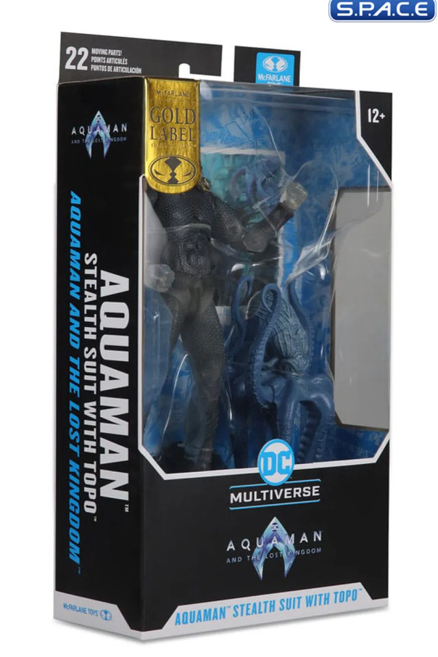 Aquaman Stealth Suit with Topo from Aquaman and the Lost Kingdom
