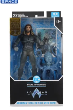 Aquaman Stealth Suit with Topo from Aquaman and the Lost Kingdom