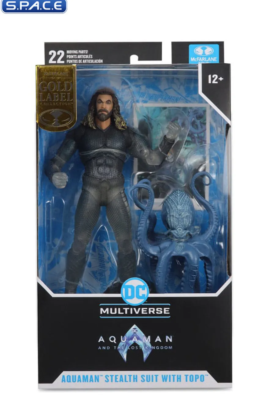 Aquaman Stealth Suit with Topo from Aquaman and the Lost Kingdom