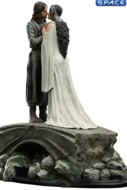 Aragorn and Arwen Mini-Statue