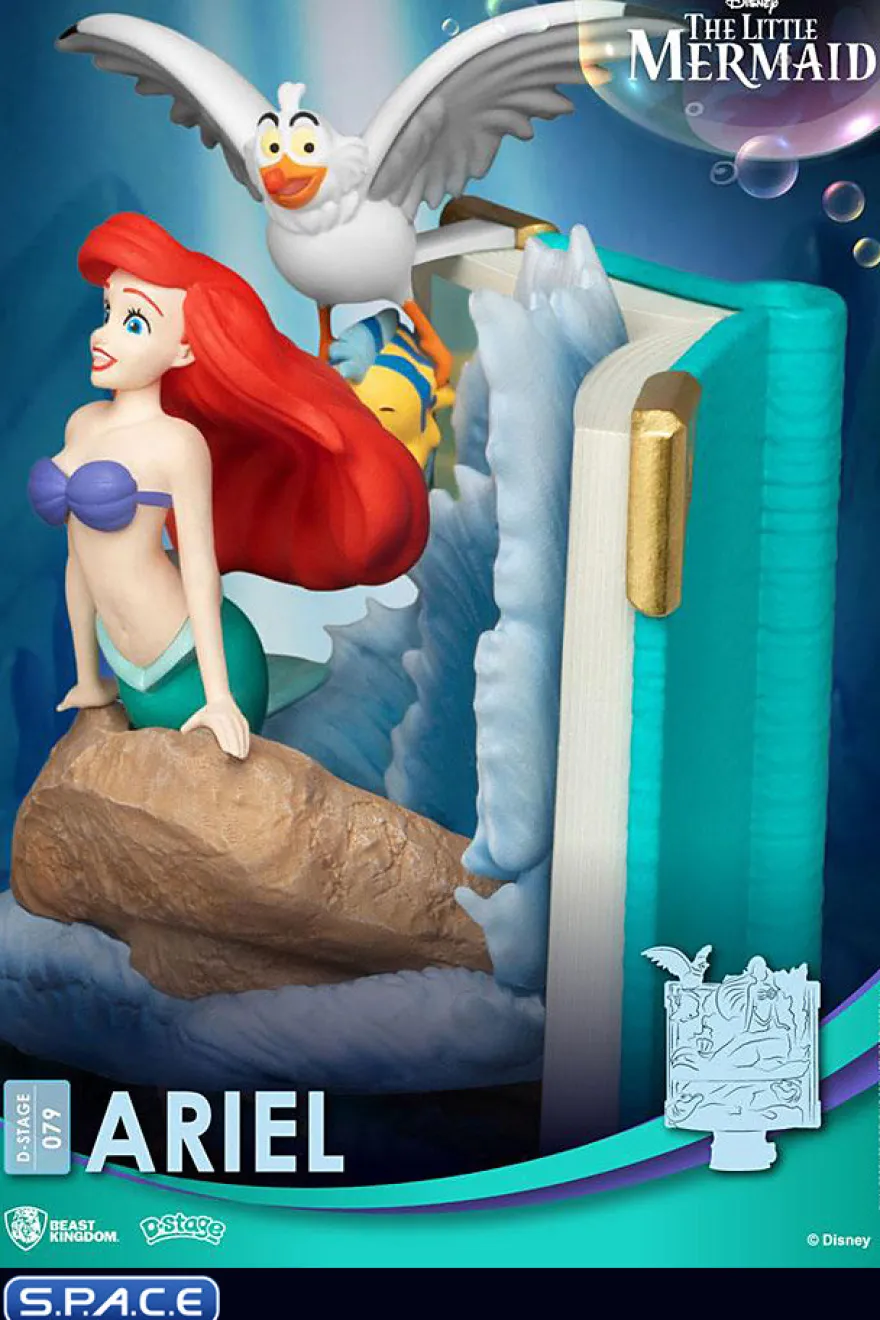Ariel Story Book Diorama Stage 079