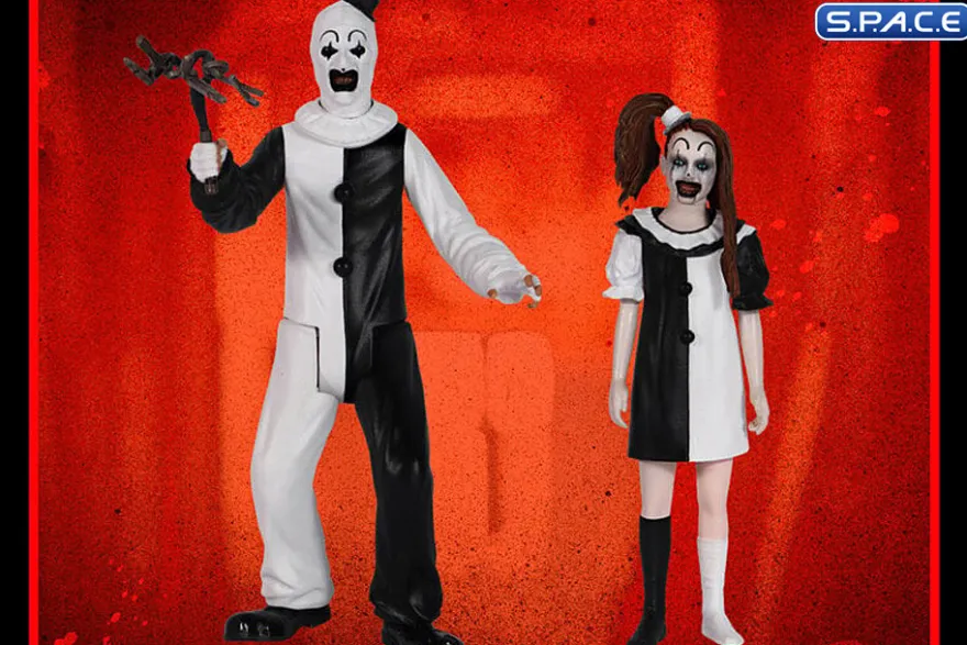 Art the Clown and The Little Pale Girl 5 Points Set