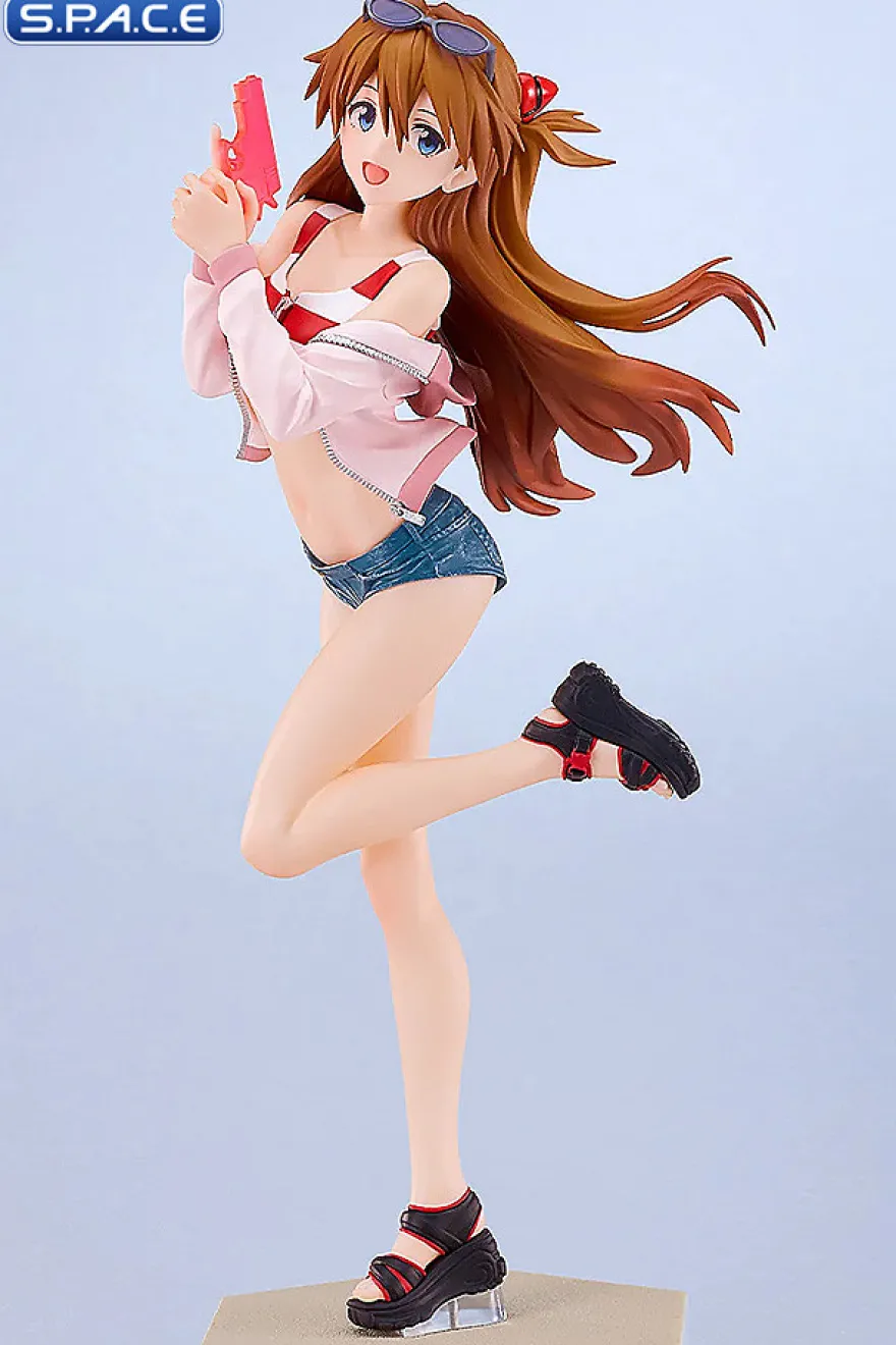 Asuka Shikinami Langley Beach Queens Pop Up Parade L PVC Statue