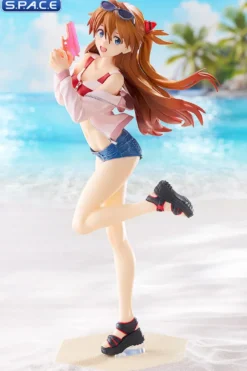 Asuka Shikinami Langley Beach Queens Pop Up Parade L PVC Statue
