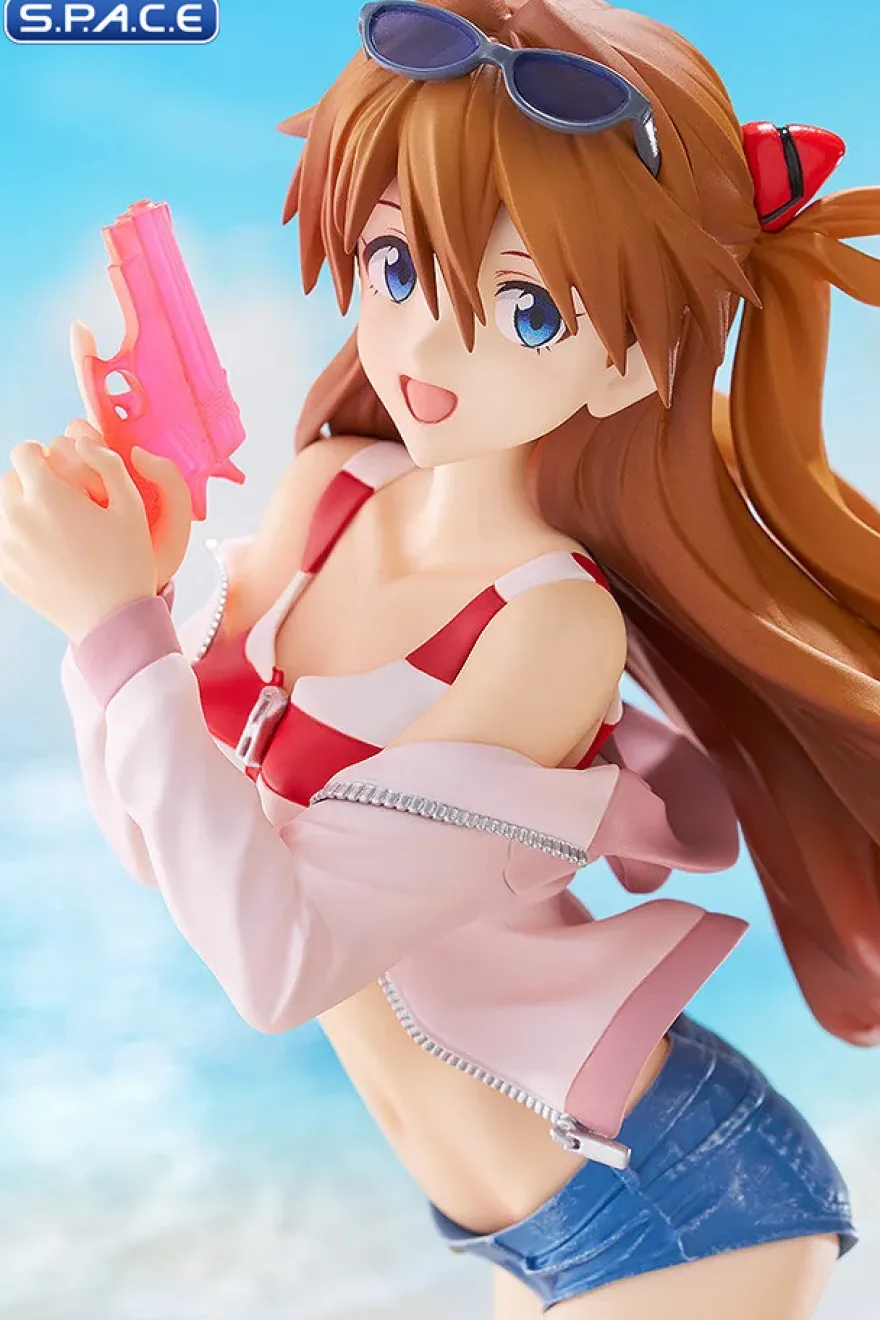 Asuka Shikinami Langley Beach Queens Pop Up Parade L PVC Statue