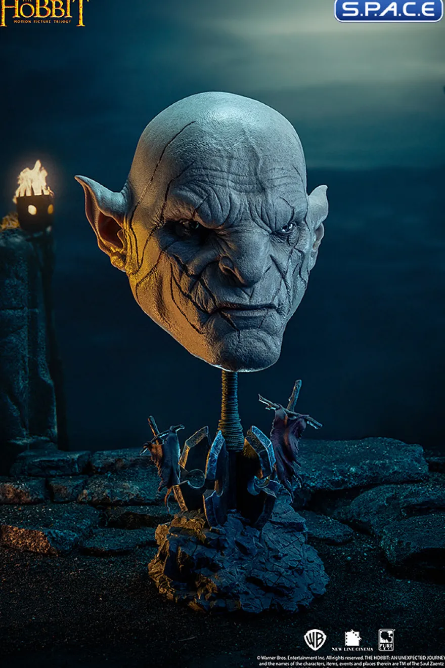 1:1 Azog Art Mask Life-Size Replica