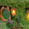 Bag End Hobbit Hole - Illuminated Version (Lord of the Rings)
