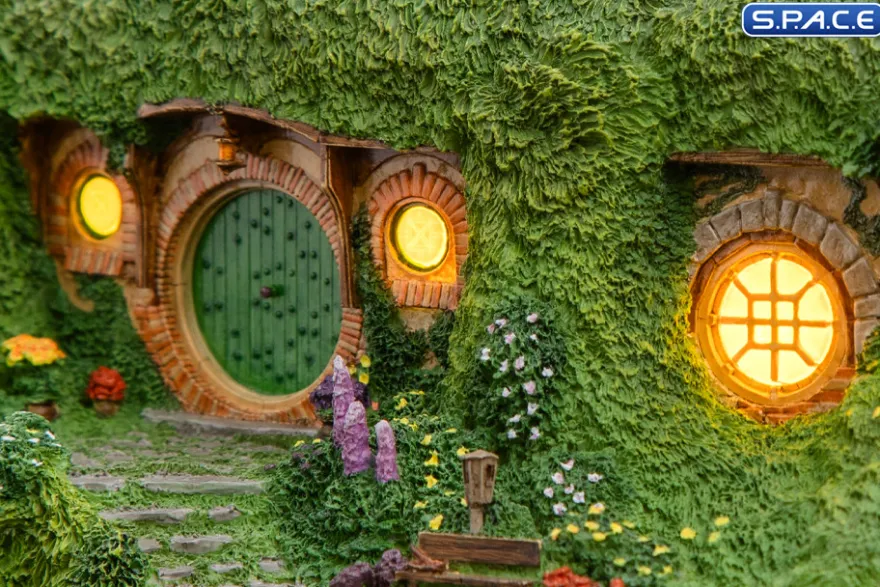 Bag End Hobbit Hole - Illuminated Version (Lord of the Rings)