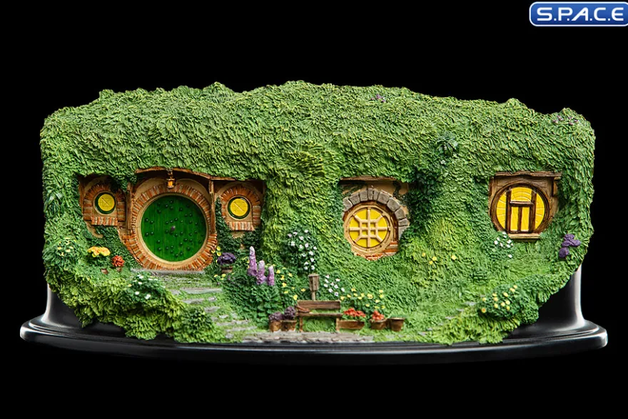 Bag End Hobbit Hole - Illuminated Version (Lord of the Rings)