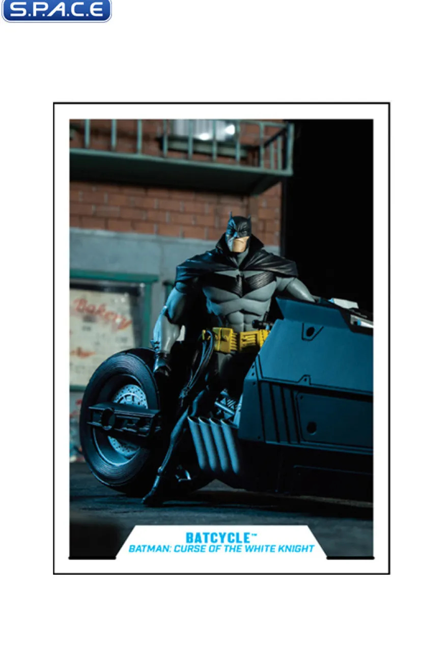 Batcycle from Batman: Curse of the White Knight