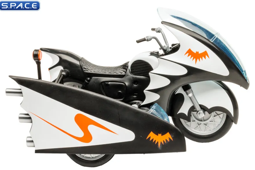 Batcycle with Side Car from Batman Classic TV Series