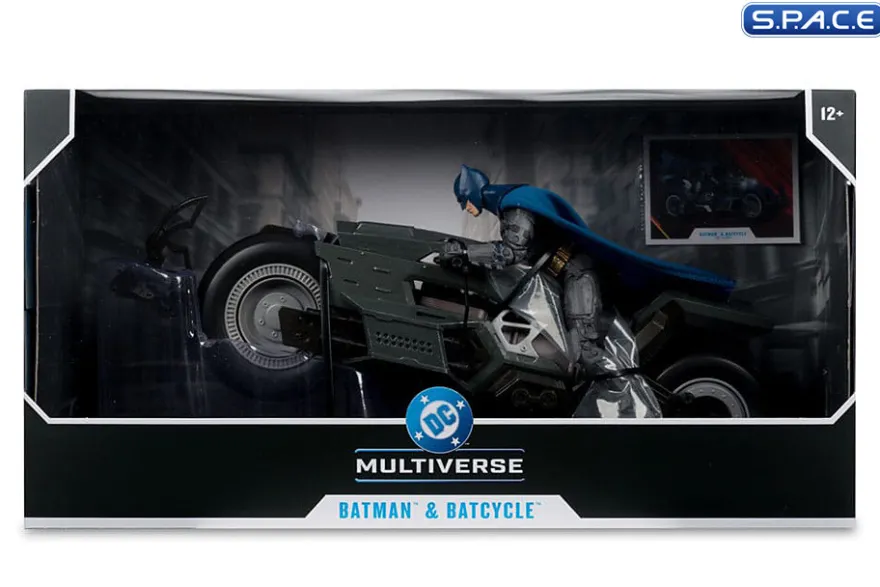 Batman & Batcycle from The Flash