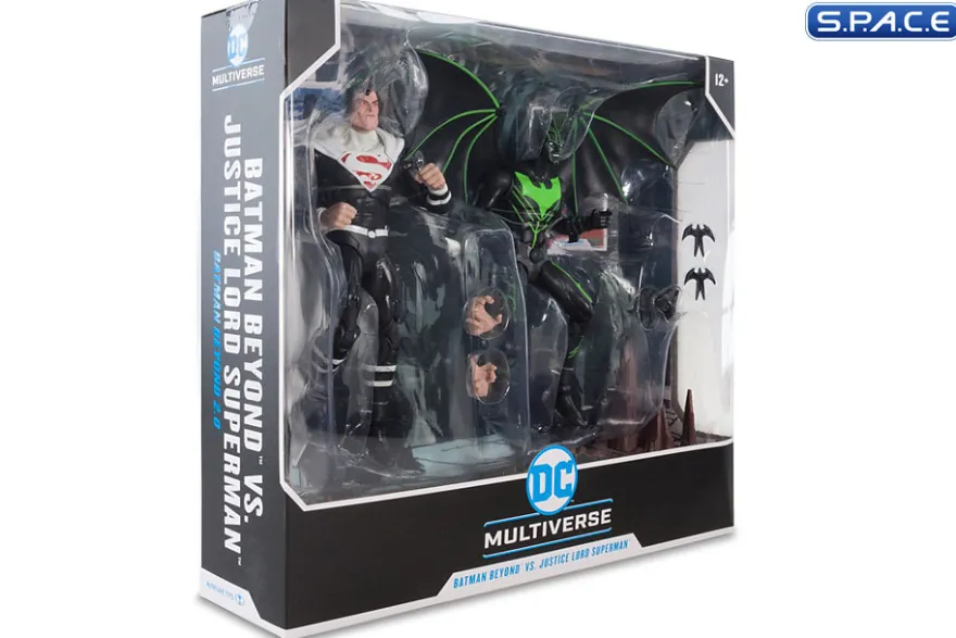 Batman Beyond vs. Justice Lord Superman from Batman Beyond 2.0 2-Pack