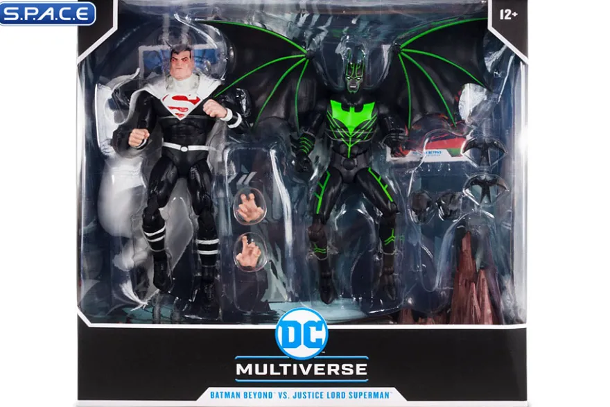 Batman Beyond vs. Justice Lord Superman from Batman Beyond 2.0 2-Pack