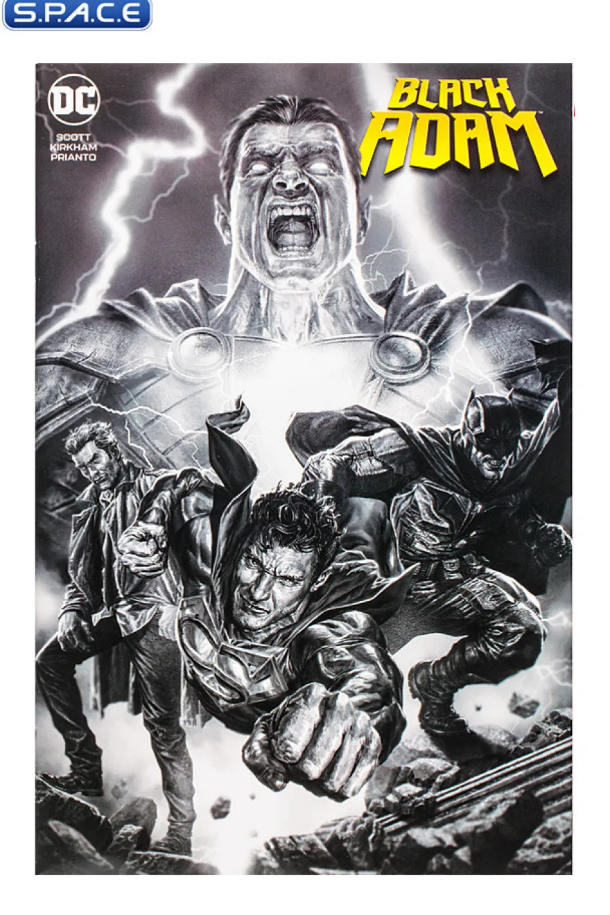 Batman from Black Adam Line Art Variant